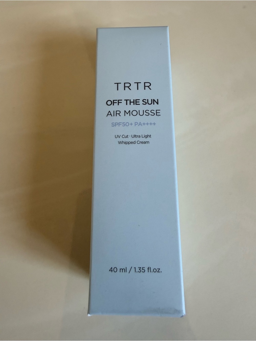 New TRTR Off The Sun Air Mousse SPF50+ PA++++ - Ultra Light